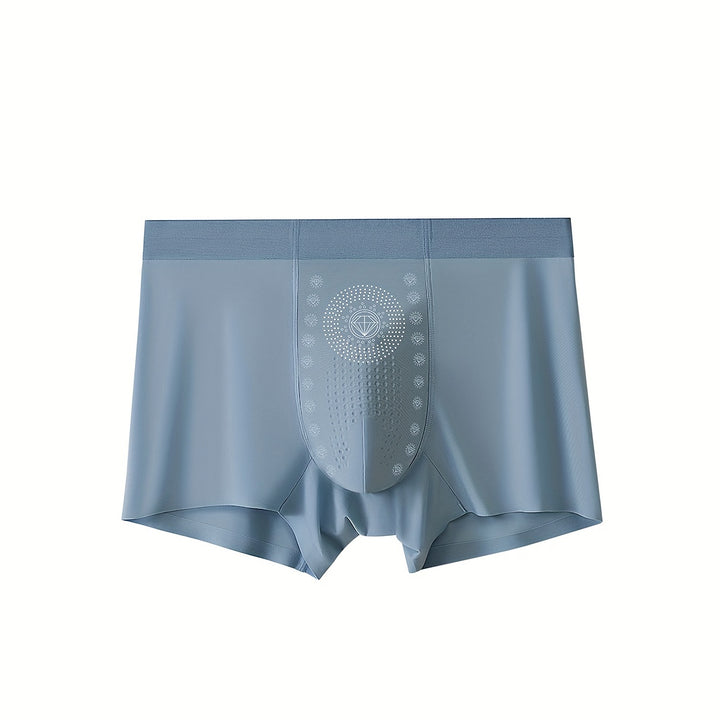 5pcs ComfyFit Antibacterial Boxer Briefs - Breathable, Stretchy, Moisture-Wicking, Quick-Dry, Casual Sports Shorts for Men - Perfect for Active Lifestyles, Gym, Fitness, and Everyday Wear